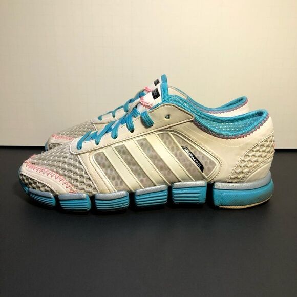 Womens ADIDAS Climacool Oscillation White Running Shoes / Size 5.5 - Picture 4 of 9